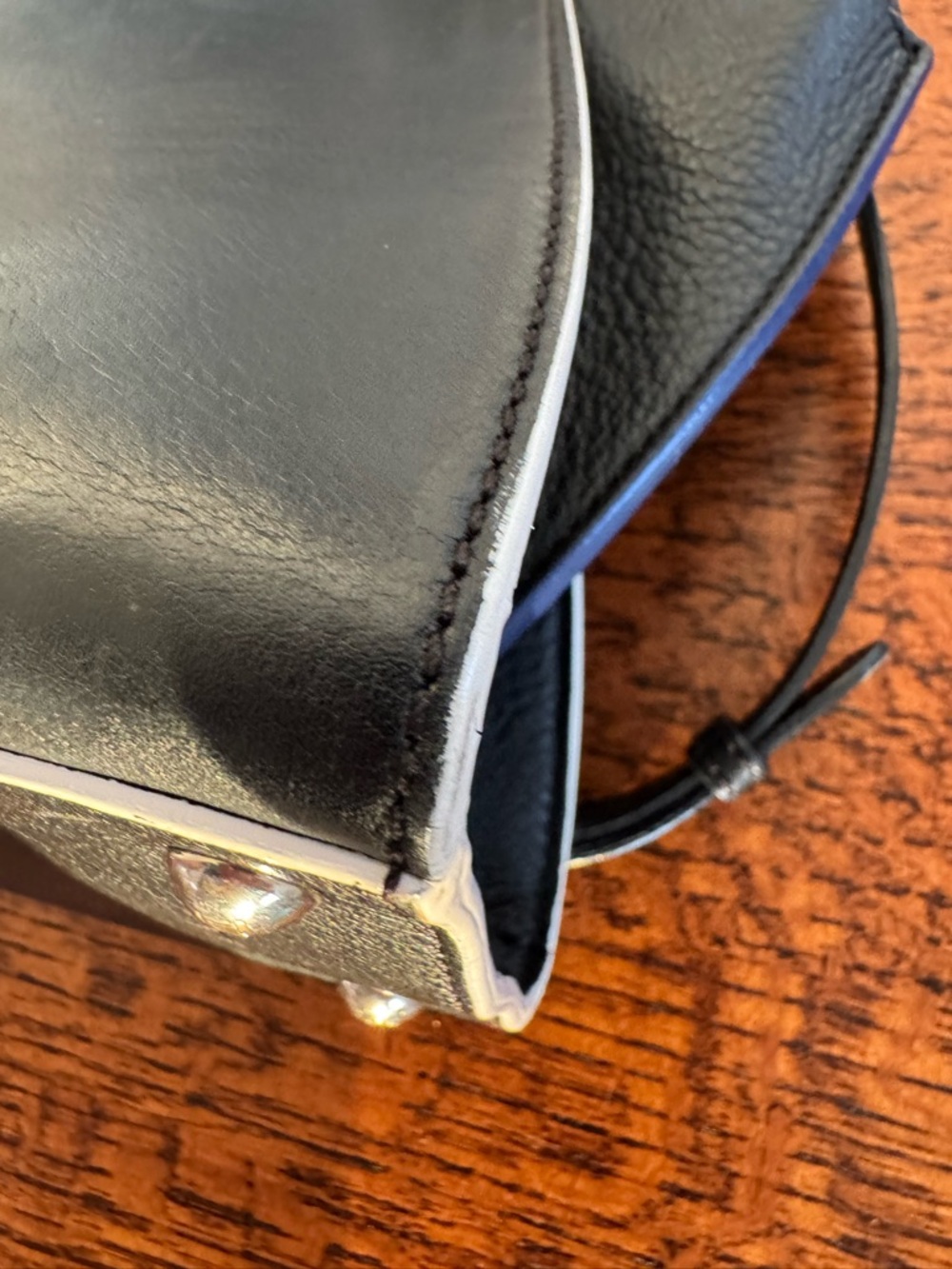 Fendi Mini 3Jours Tote/Crossbody Black Leather with Dust Bag and COA - Picture 10 of 16
